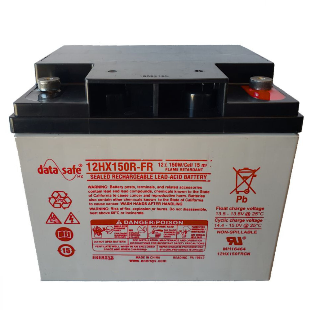 EnerSys DataSafe 12HX150-FR 12V 160W UPS Battery - Maximum Power VRLA