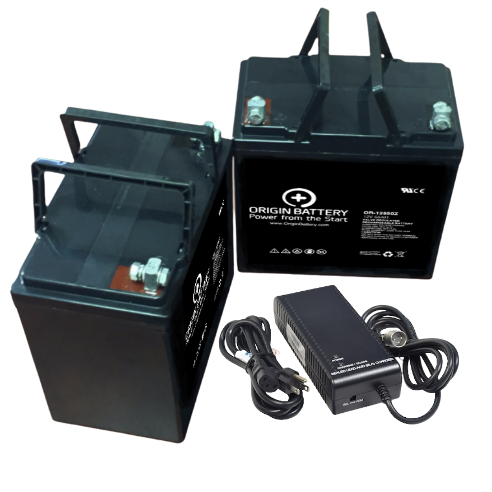 Quickie Pulse 6 Group 22NF Wheelchair Battery set