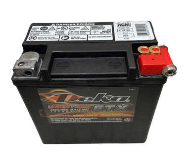 Harley Davidson 65958-04A Battery Replacement | 220 CCA ETX14L