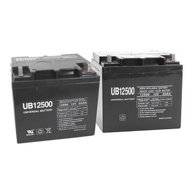 Pride Boxster (PMV520) 12V 50AH Battery Replacement Kit