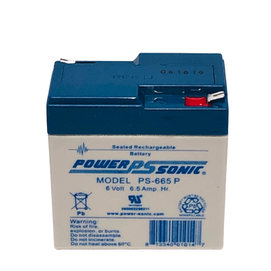 Power Sonic Batteries: 2V, 4V, 6V and 12V Batteries