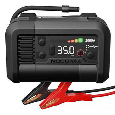 NOCO AX65 Portable Air Compressor & 2000A Jump Starter Kit
