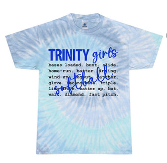 Trinity Girls Softball Tie Dye Youth & Adult