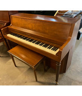 1968 Kawai 42" 243 Upright Piano | Satin Walnut | SN: 317826