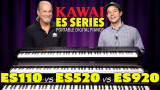 Kawai ES Portable Series - ES110 vs ES520 vs ES920 - Comparison & Demo