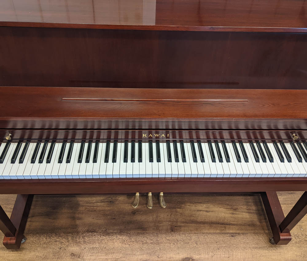 Kawai 44" 506S Upright Piano | Satin Mahogany