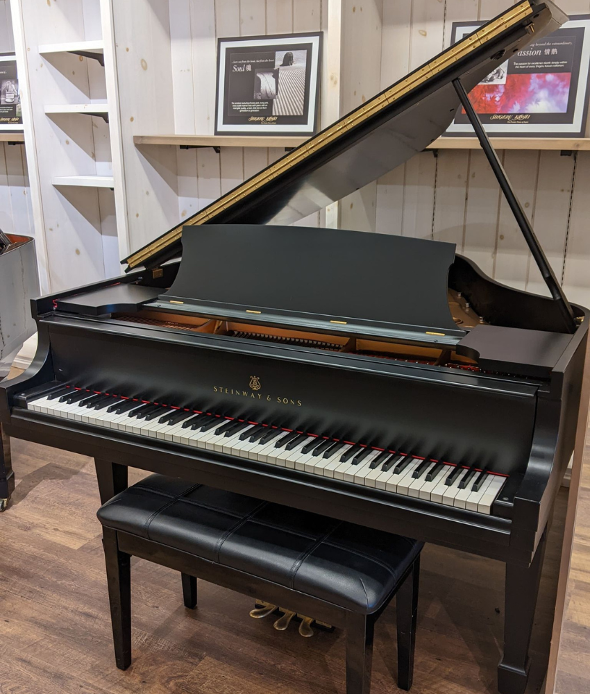 1936 Steinway & Sons 5'1" Model S Baby Grand Piano | Satin Ebony | SN: 288858