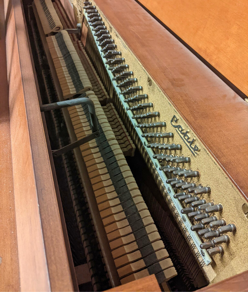 1966 Cable 5294-2 Console Piano | Satin Oak