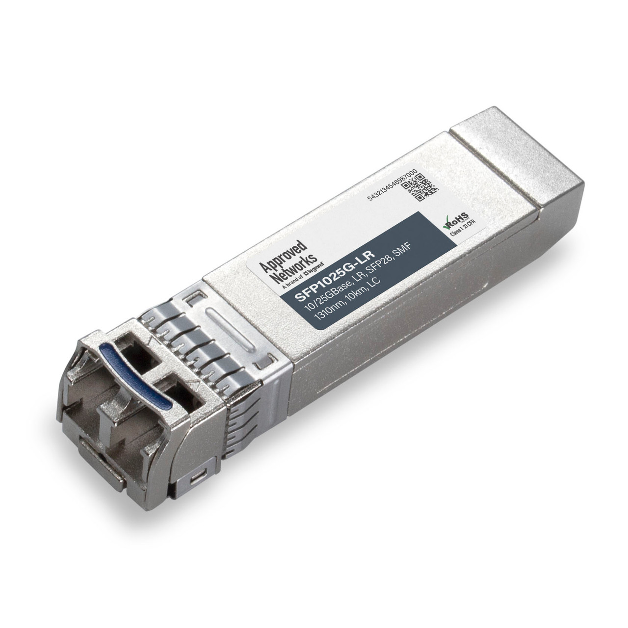 10/25GBASE LR 10G/25G, 1330 nm, Industrial Temp, DDM Transceiver