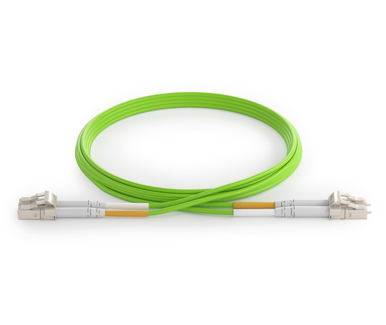 LC Duplex to LC Duplex OM5 50/125µm Wide Band Multimode Fiber Cable
