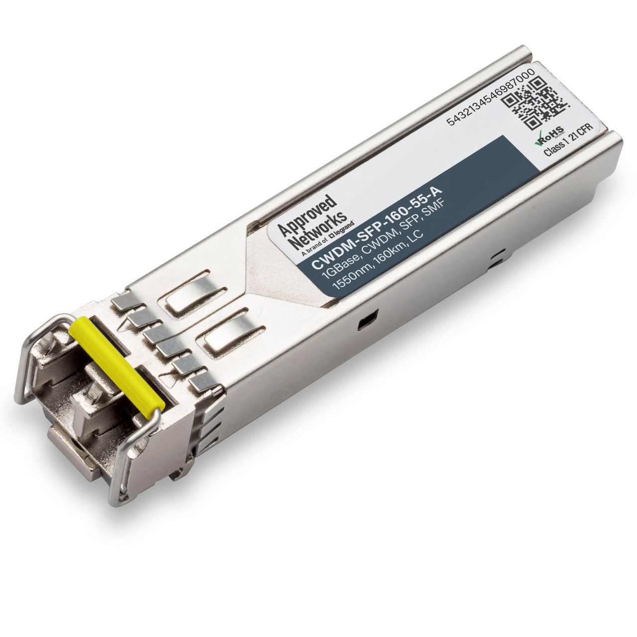 パッチ 1000BASE-CWDM SFP 1270-1610 nm 160 km DDM LC SMF Transceiver