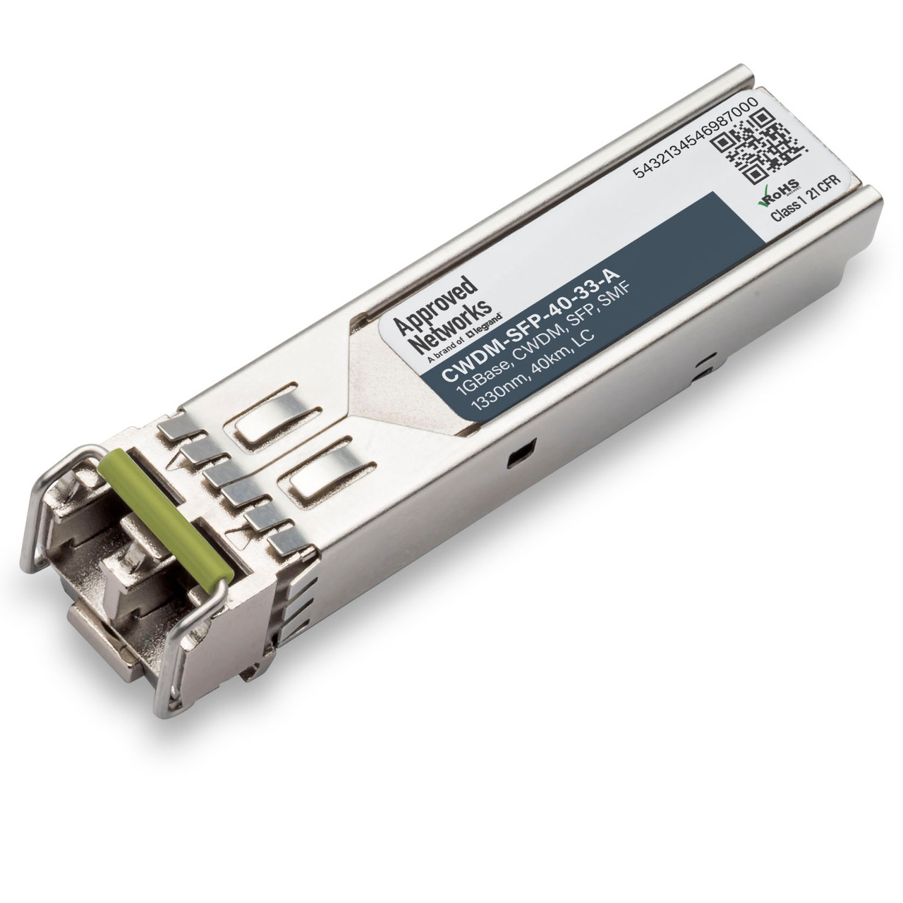 10GB CWDM SFP+ 1270-1610 nm 40 km DDM LC SMF Transceiver Module