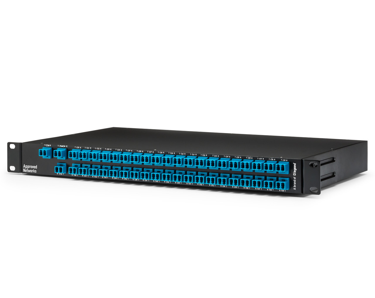 40 Channel Dual Fiber DWDM Mux/Demux + 1310 1RU