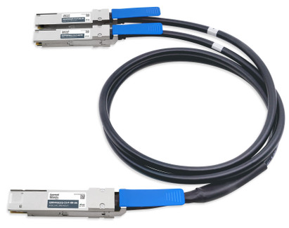 400Gbase-DAC, QSFP-DD to 2x 200G QSFP56 (Direct Attach Copper) Breakout Cable, Passive, MSA compliant
