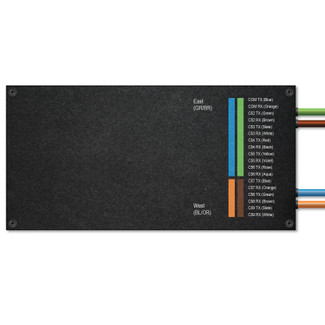 DWDM 100GHz spacing, OADM, TFF Thin Film Filter Submersible, 8 Channel, No Connector, Channel 16 Start, Single module, OSP 140x70x8mm, 2m pigtail, Skip 0, MON 2% M/D