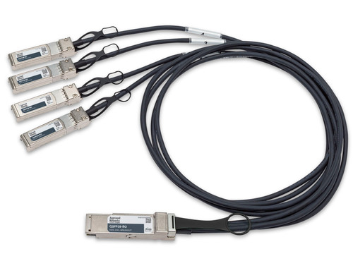 100GBASE QSFP28 Passive DAC Cable Breakout 100% OEM compatible with Amphenol, Arista, Cisco, Dell, Intel, Juniper, Lenovo, Mellanox, Molex, NVIDIA, MCP7F00-AXXXR26N/L, MCP7F00-AXXXR30N/L