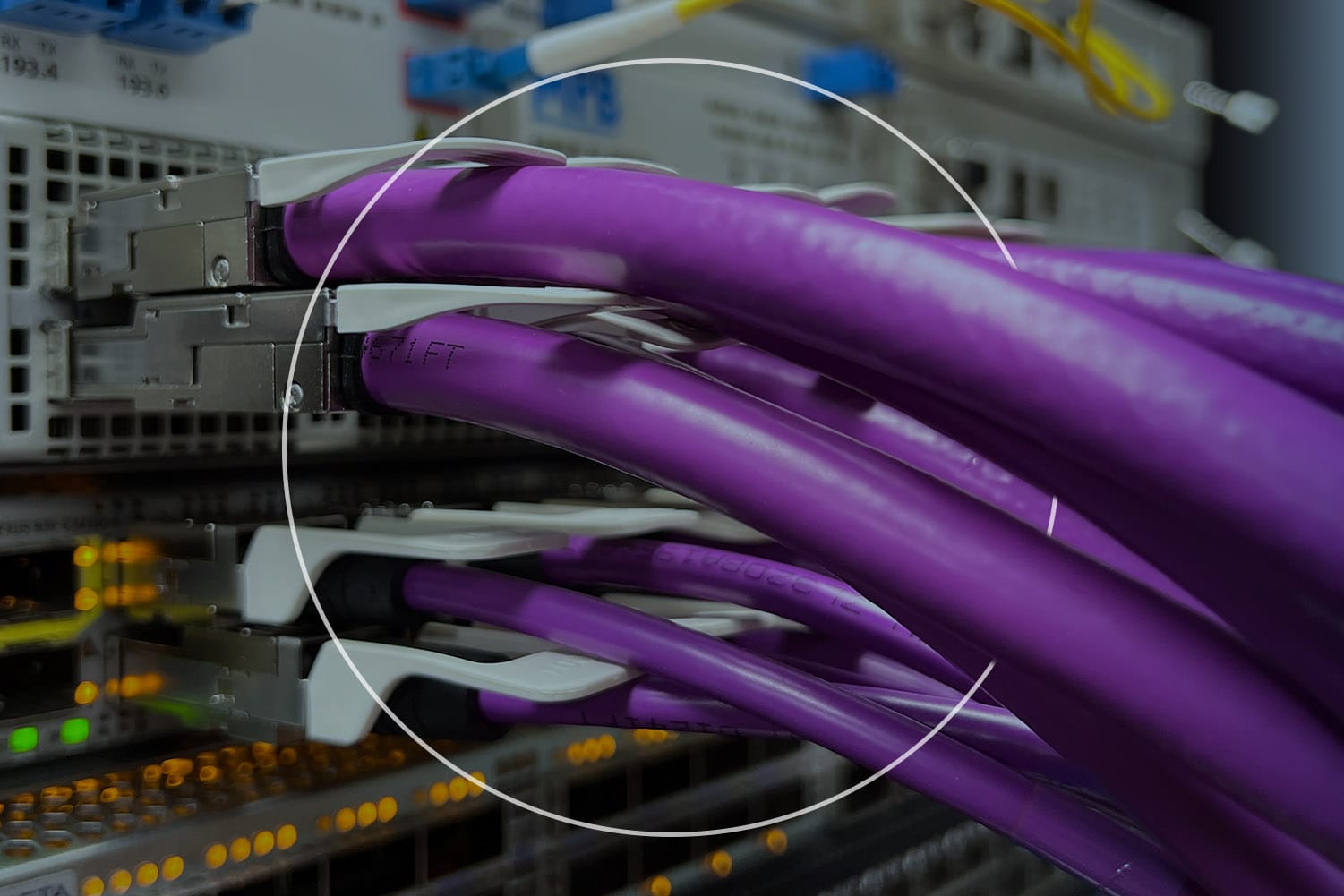 AOC cables, active optical breakout cables
