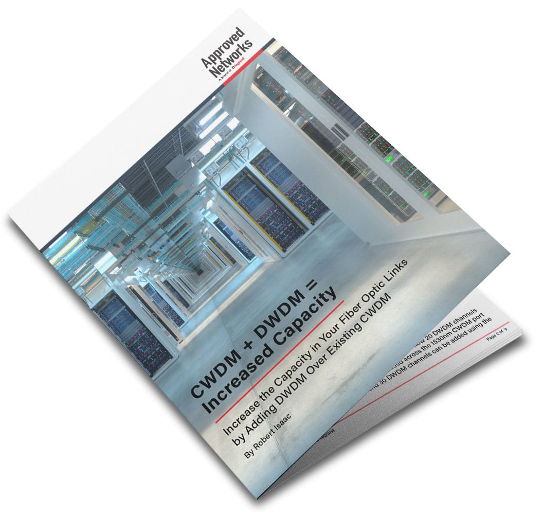 CWDM + DWDM = Increased Capacity E-Book by Robert Isaac