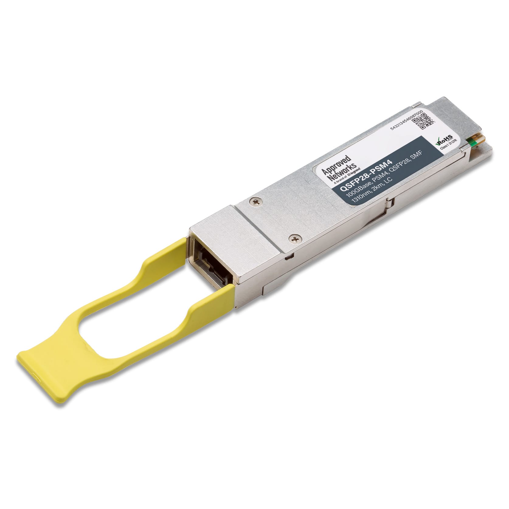 100GBASE-PSM4 QSFP28 (4x25) SMF 1310nm 2Km DDM Transceiver