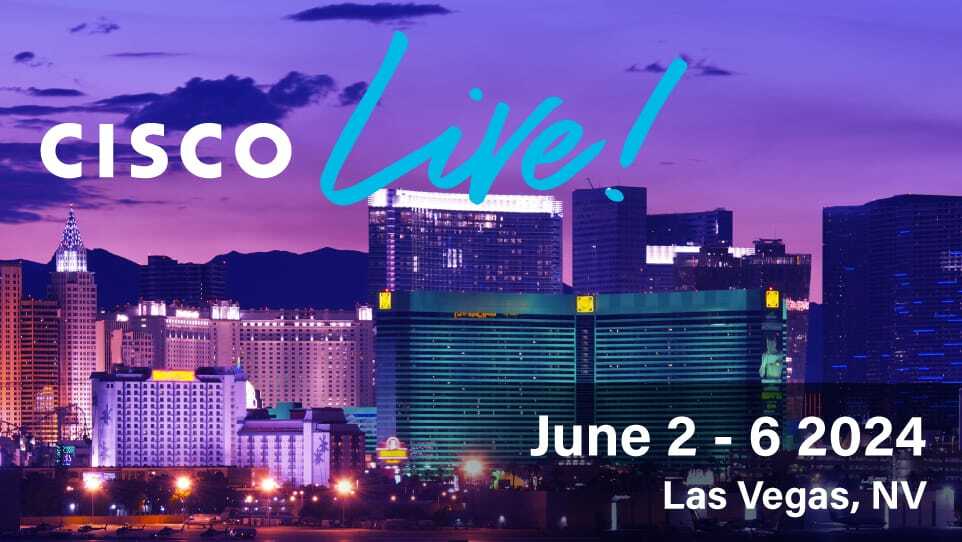 2024 Cisco Live! banner