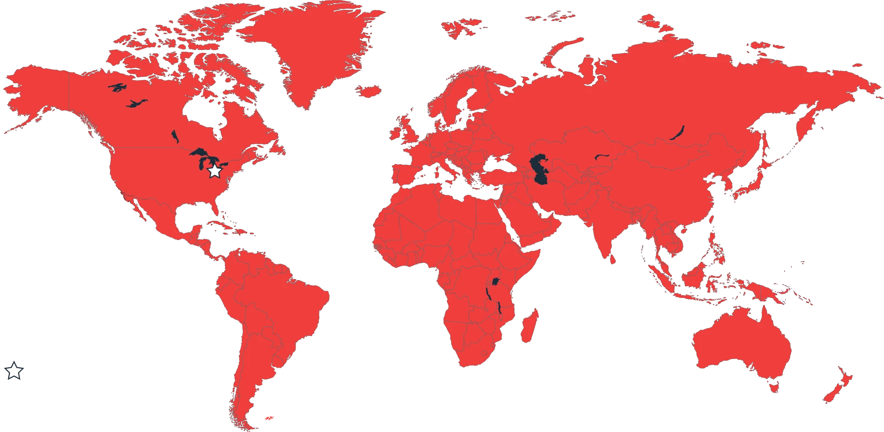 Approved Networks lab and production facilities map