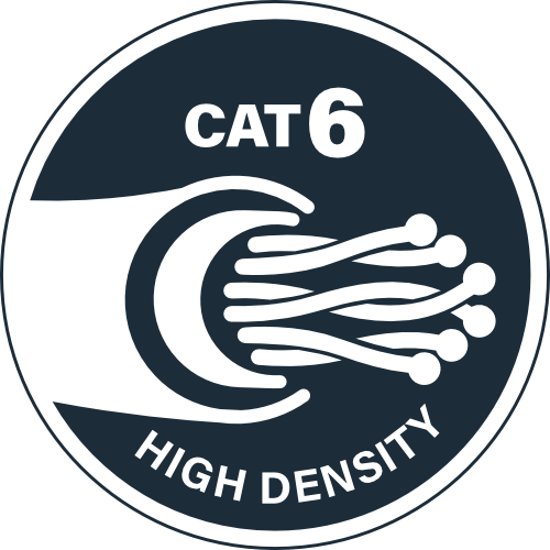 CAT6 high density cable