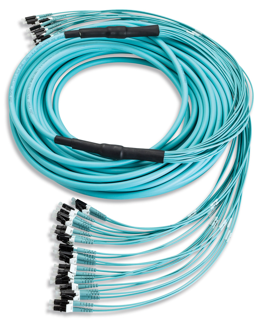 OM4 MTP Breakout Fiber Cables