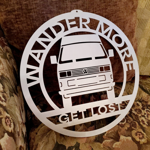 Metal Art - Wander More Van