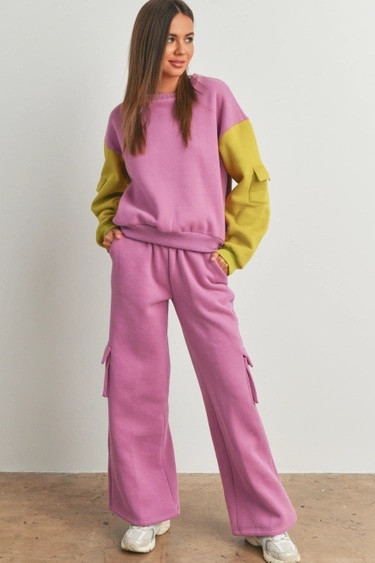 Matching knit set women