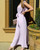 Lavender Pleats Dress