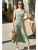 Cotton One Shoulder Solid Woven Maxi Dress