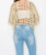 Golden Treat Crochet Cardigan