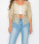 Golden Treat Crochet Cardigan