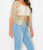 Golden Treat Crochet Cardigan
