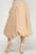 Trick Puff Parachute Skirt, featuring a balloon hem, drawstring waist, and lightweight neutral cotton