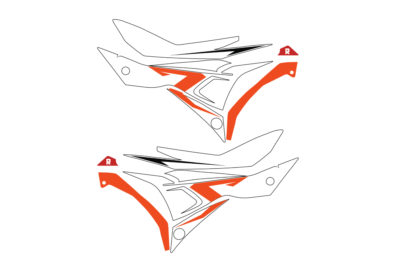 Fairing Panel Sticker Kit - 790/890 Adventure (2019-2022)