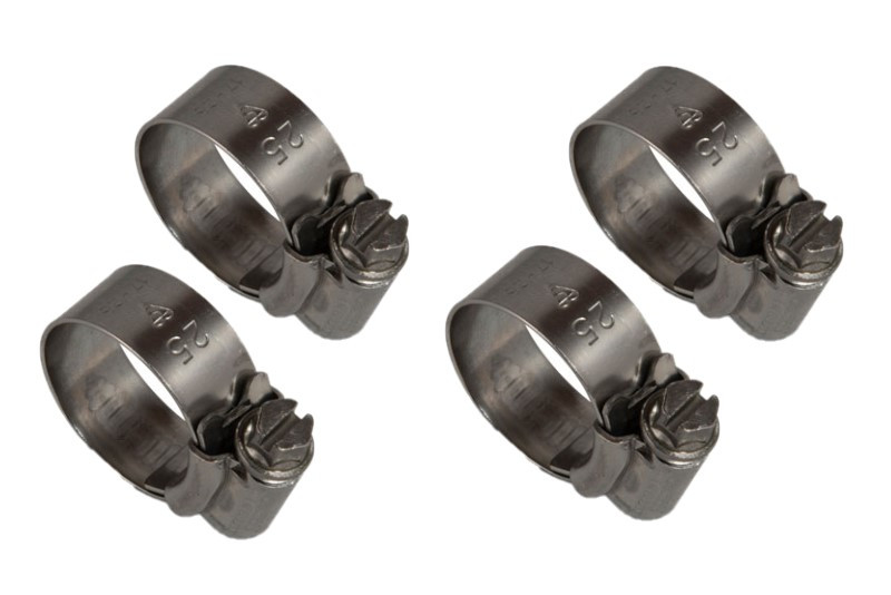 Hilitchi 121pcs 12 Sizes Spring Band Hose Clamp Kit, 7MM-22MM Low Pressure Air Clip Clamp Pliers