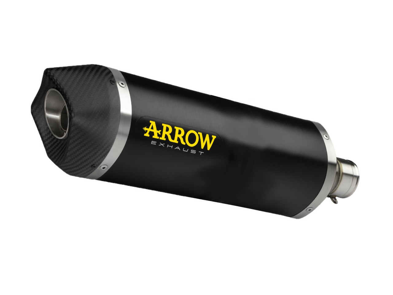 Race-Tech Dark Aluminum Muffler - KTM 790/890 ADV (2019+)