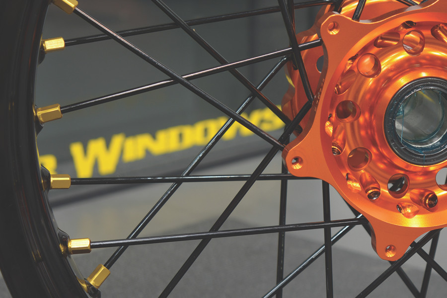 Custom Rear Wheel - KTM/HQV/GG 690-701