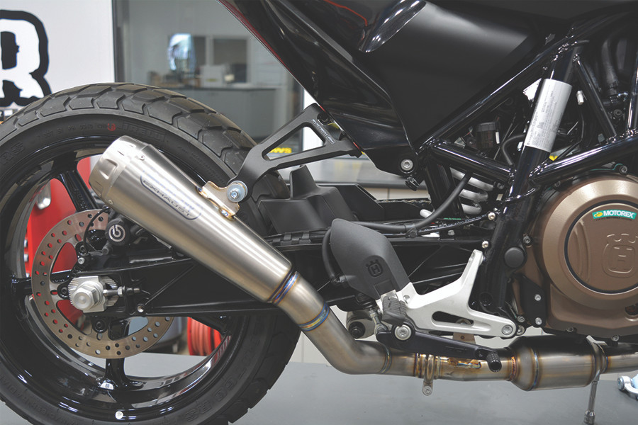 Pro-Race Titanium Muffler - HQV 701 Vitpilen/Svartpilen (ALL)