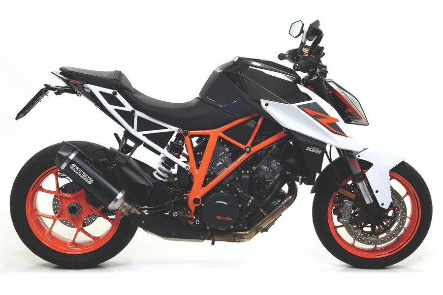 Race-Tech Dark Aluminum Muffler - 1290 Super Duke R (2014-2019)