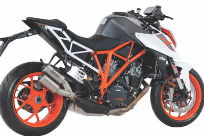 SC Project - KTM 1290 Super Duke R CR-T Dual Tip Titanium Slip-On Exhaust System (2014-2019)