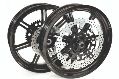 Warp9 - KTM 690 Enduro/SMC-R / Husqvarna 701 Enduro/SM Stiletto Billet Supermoto Wheels