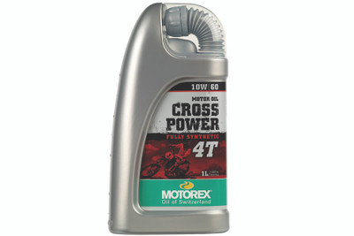 Motorex Cross Power 4T 10W60 100% Synthetic Oil - 4 Ltr