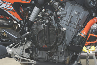 Tekmo Carbon Fiber Clutch Cover - KTM 790