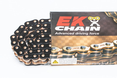 EK Chains 520 ZVX3 Series Street NX-Ring Chain (120) - Orange