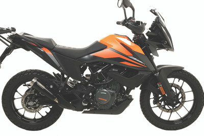 Arrow - KTM 390 Adventure Pro Race Slip-On System - DARK Nichrom