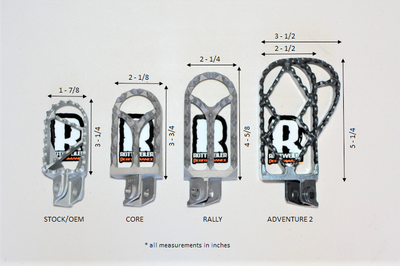 Adventure Footpegs Type 2