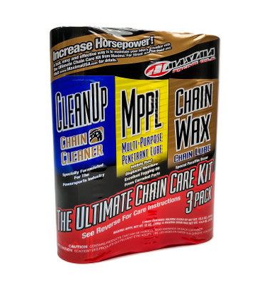 Maxima - Chain Wax Chain Care Combo Kit