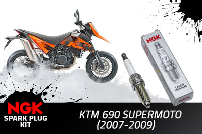 NGK - Spark Plug Kit - KTM 690 Supermoto (2007-2009)